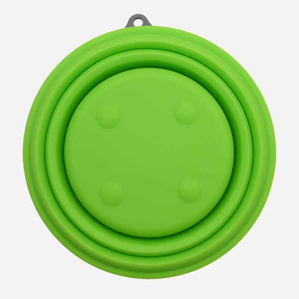 Миска складная GORAA Silicone Cup 1L (GreenGrass/Grey; 1л)